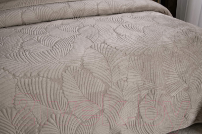 Набор текстиля для спальни Sofi de Marko Ноэль 240x260 / Пок-Нэ-240х260кр (кремовый)