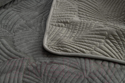 Набор текстиля для спальни Sofi de Marko Ноэль 240x260 / Пок-Нэ-240х260ол (олива)