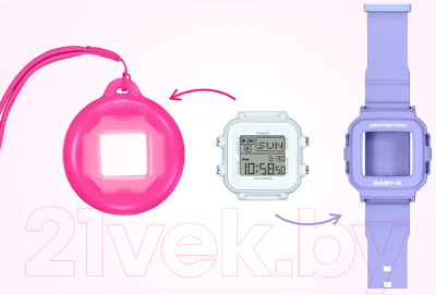 Часы наручные женские Casio BGD-10K-6E