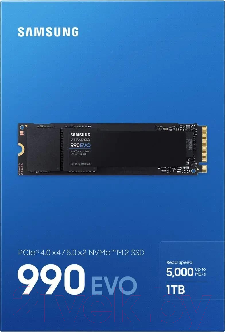 SSD диск Samsung 990 Evo Plus 1TB (MZ-V9E1T0BW)