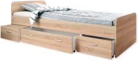 Односпальная кровать Dipriz Borо 90x200 / Д.80047.1 (артизан) - 