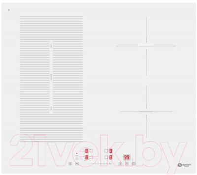 Индукционная варочная панель Schtoff I6S07B (белый)