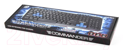 Клавиатура Perfeo Commander / PF_5194 (черный)