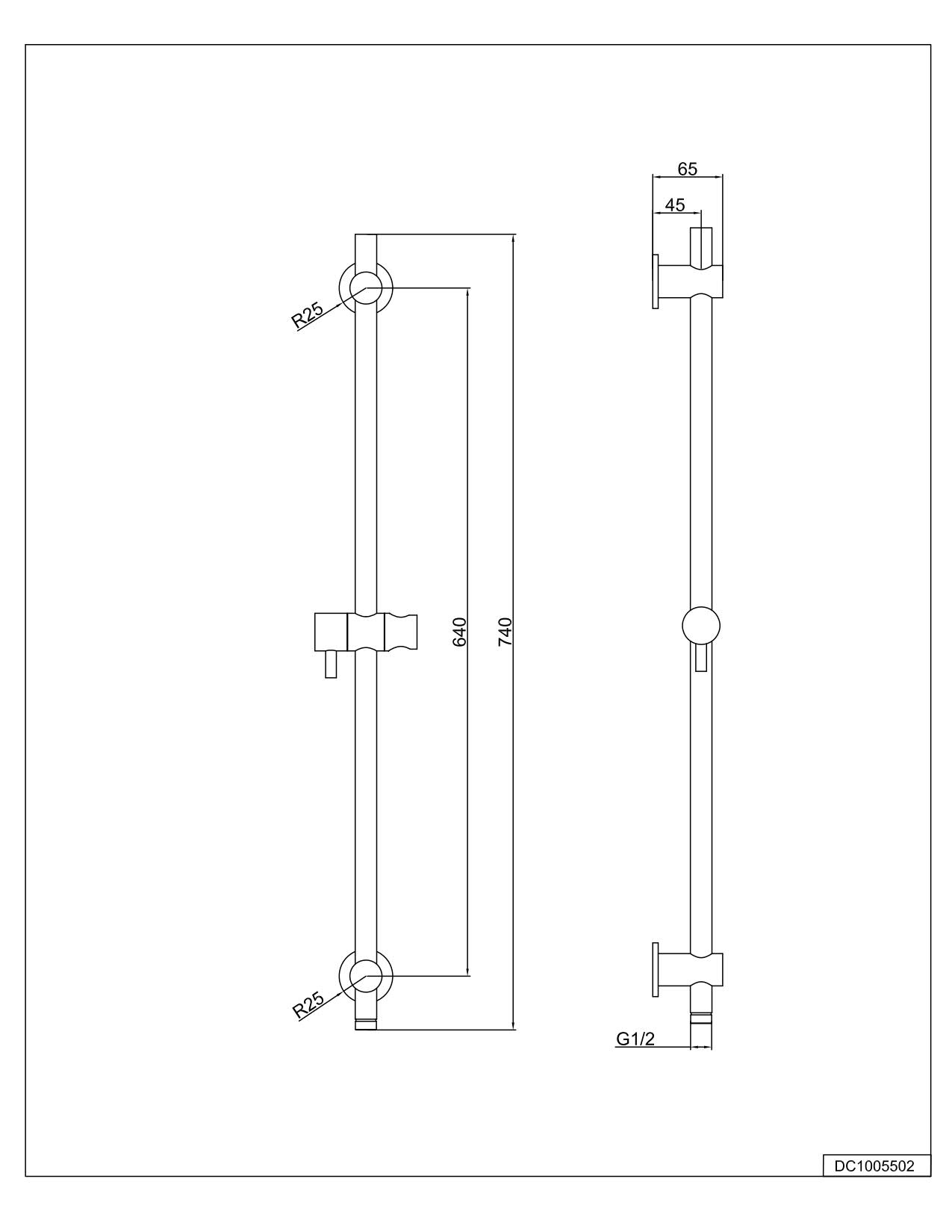 Душевая стойка D&K DC1005502