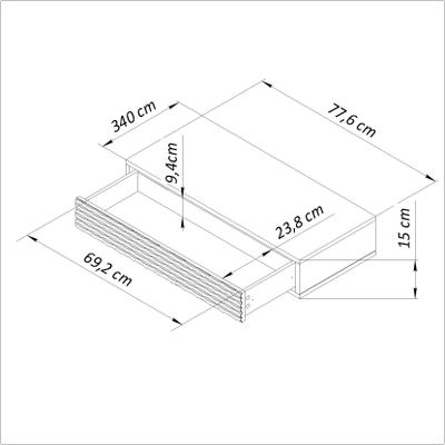 Консольный столик Dipriz Д.73049.1 (белый)