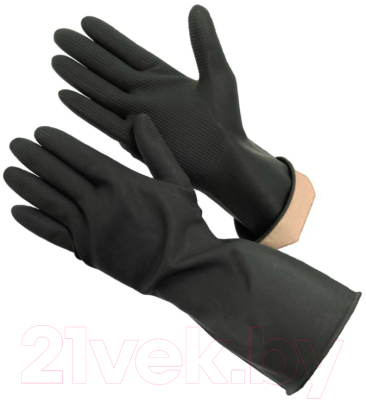 Изображение товара Перчатки защитные Эрдеком Технические кислотощелочестойкие (КЩС) тип 2 / 651019 (р.10)