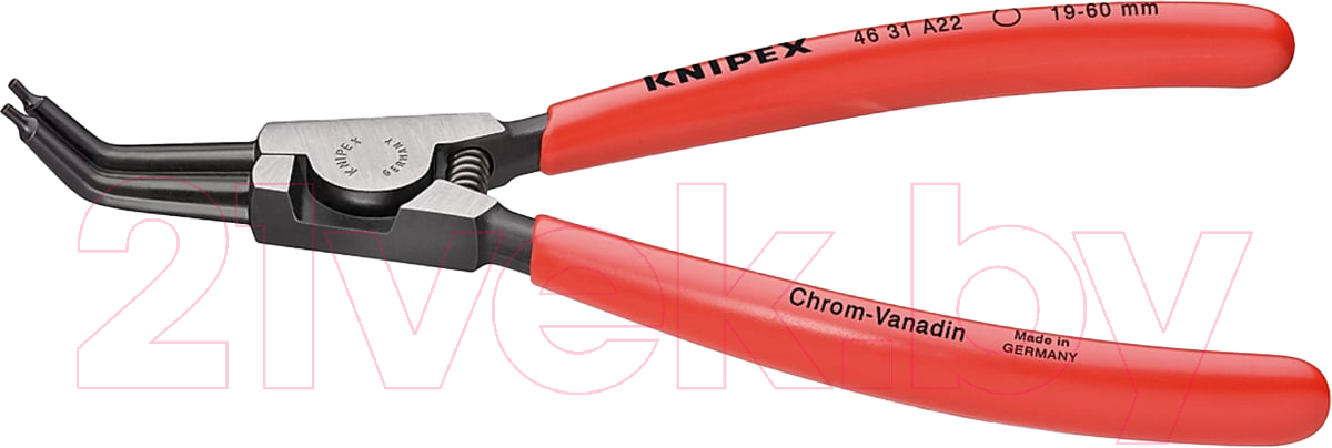 Съемник Knipex Для внешних стопорных колец 4631A22