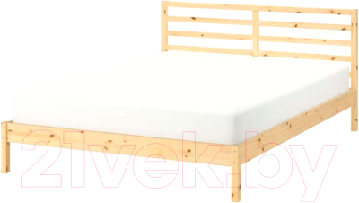 Двуспальная кровать Dipriz Tarva 160x200 / Д.83049.1 (без отделки)