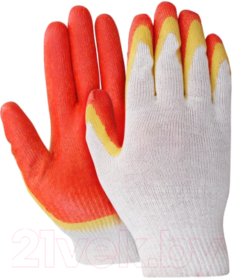 Изображение товара Перчатки защитные Эрдеком с 2-слойным латексным покрытием 13 кл / 651032 (красный)