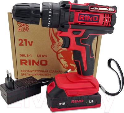 Изображение товара Аккумуляторная дрель-шуруповерт RINO DRL2-1