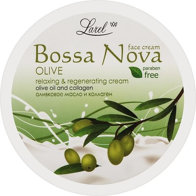 

Крем для лица, Bossa Nova Оливковое масло и коллаген Интенсивно регенерирующий