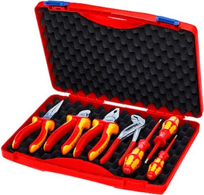 Универсальный набор инструментов Knipex Red Electro 2 VDE 1000V / 002115