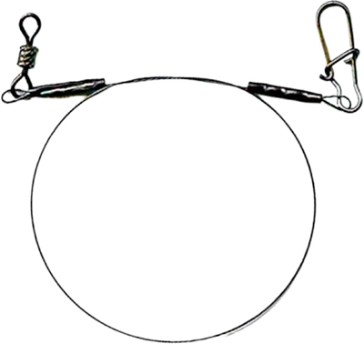 Поводок рыболовный AFW Титановый AFW 9.1кг 20см (2шт) -