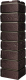 Угол для сайдинга Fineber Кирпич Баварский наружный (темно-коричневый) - 