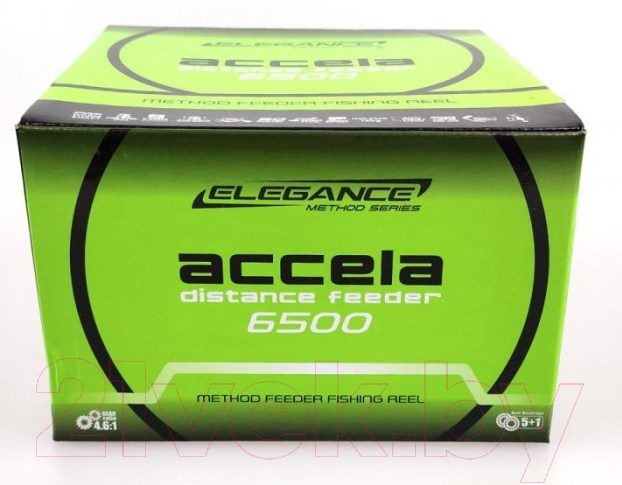 Катушка безынерционная Elegance Method Accela Distance Feeder 6500 / FXEM-703650