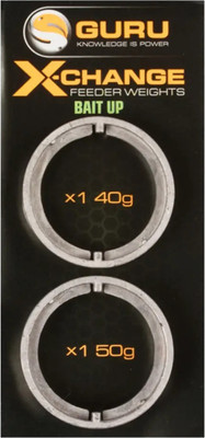 Набор грузил для кормушки рыболовной Guru Slimline X-Change Bait Up Feeder GAD25 - 