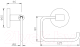Держатель для туалетной бумаги Jaquar ACN-BLM-1151N - 