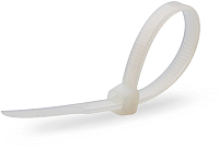 Стяжка для кабеля Fortisflex КСС 50012 (100шт, белый) - 