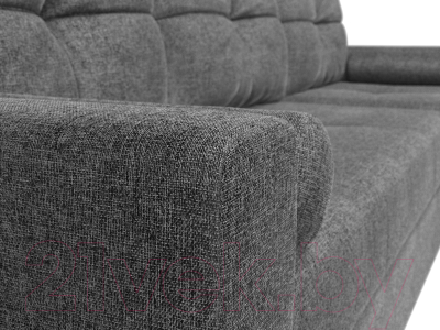 Изображение товара Диван угловой Mio Tesoro Верона правый (рогожка, серый)