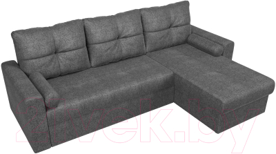 Изображение товара Диван угловой Mio Tesoro Верона правый (рогожка, серый)