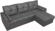 Миниатюра изображения товара Диван угловой Mio Tesoro Верона правый (рогожка, серый)