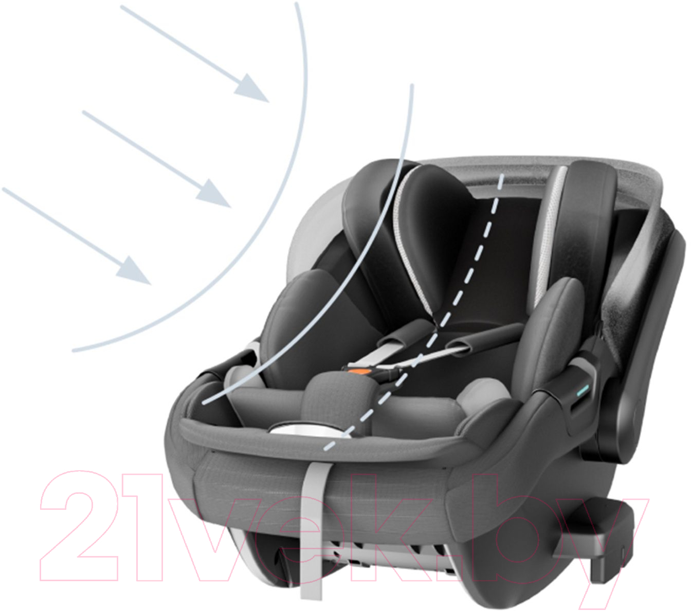 Автокресло Inglesina Darwin Infant Recline i-Size / AV72R0IGG