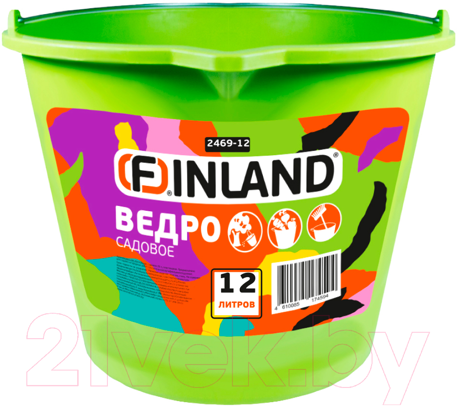 Ведро для сбора урожая Finland 2469-12 (12л)
