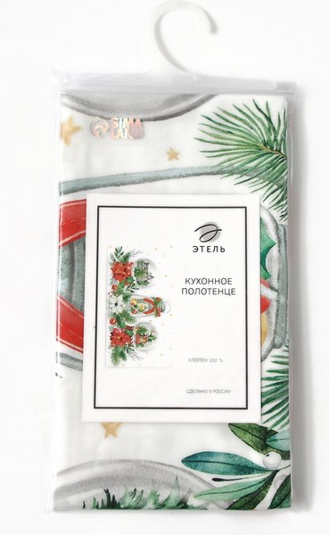 Полотенце Этель Christmas Red Flowers / 5135250