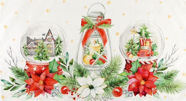 Полотенце Этель Christmas Red Flowers / 5135250
