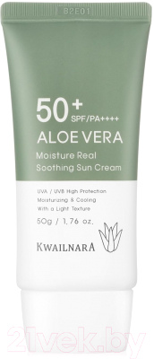 Крем солнцезащитный Welcos Kwailnara Aloevera Moisture Real Soothing Sun Cream (50г)