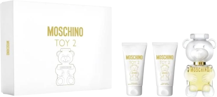 Парфюмерный набор Moschino Toy 2 Парфюмерная вода+Гель для душа+Бальзам для тела