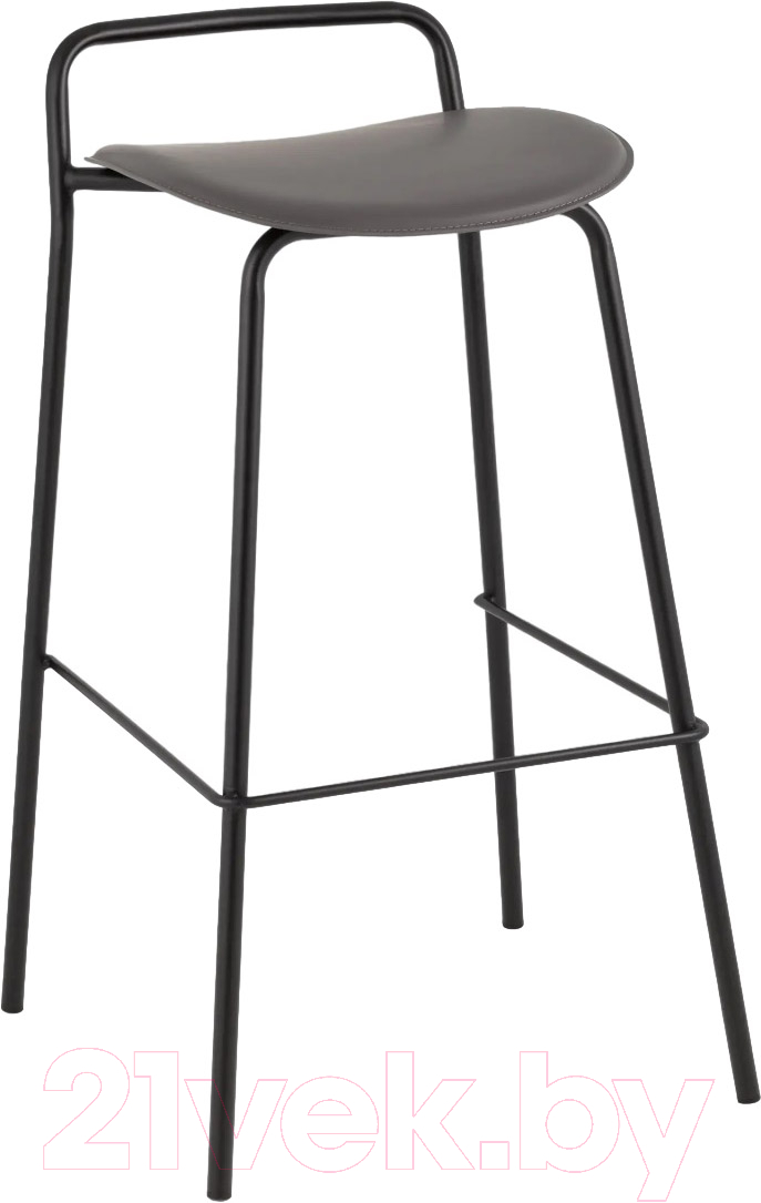 Стул барный Stool Group Mantis (экокожа темно-серый)