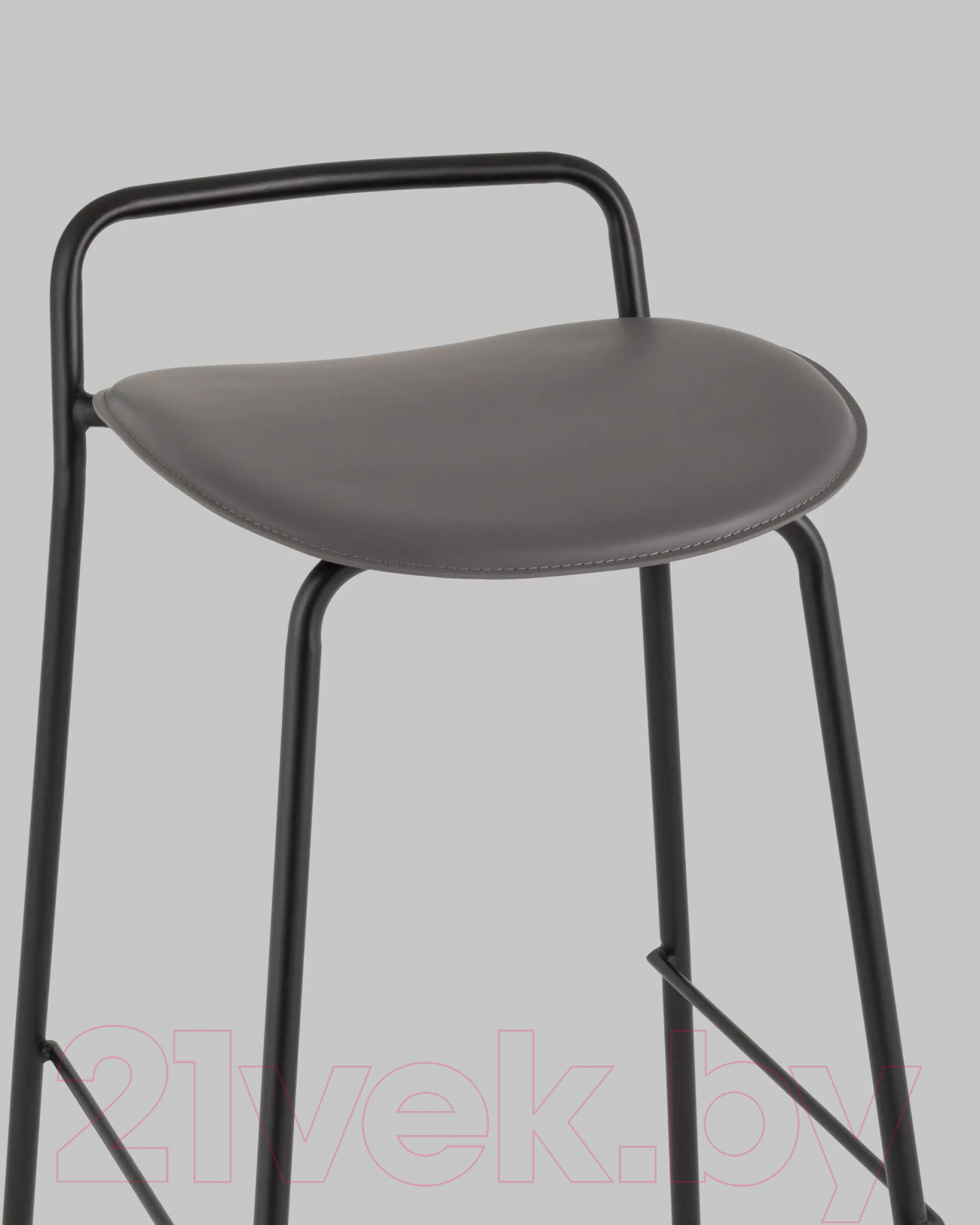 Стул барный Stool Group Mantis (экокожа темно-серый) — фото 6