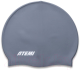 Шапочка для плавания Atemi Silicone cap / TSC1GY (серый) - 