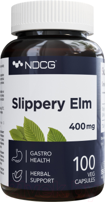 Пищевая добавка NDCG Slippery Elm / ND-4684  (100 капсул, 400мг)