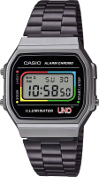 Часы наручные унисекс Casio A-168WEUC-1A - 