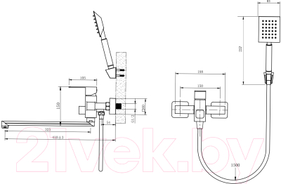 Смеситель Ekko E22803