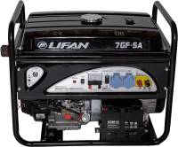 Бензиновый генератор Lifan 7 GF-5A / LF7500AE - 
