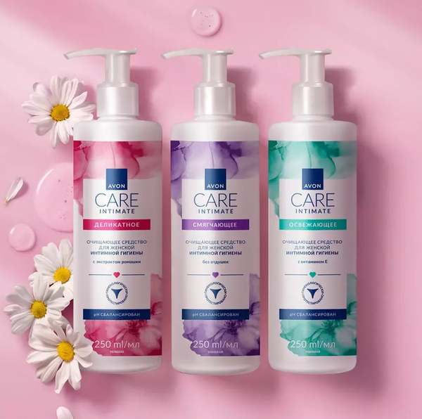 Гель для интимной гигиены Avon Смягчающий без отдушек (250мл)