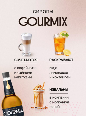 Изображение товара Сироп Gourmix Базилик (1л)