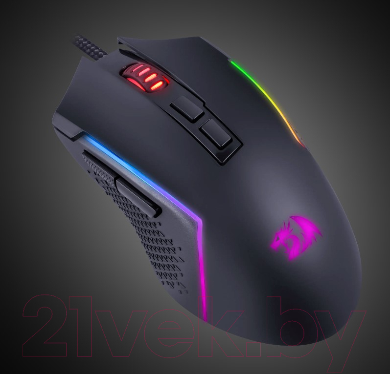 Мышь Redragon Trident Lite RGB / 72018 (черный) — фото 3