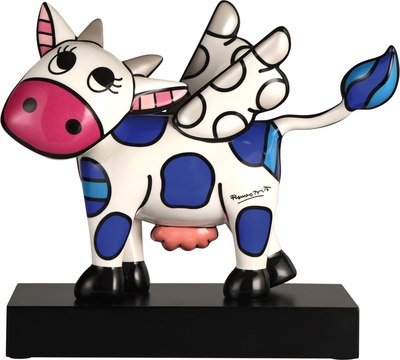 Статуэтка Goebel Pop Art Romero Britto. Летающая корова / 66-453-16-1 - 