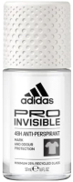 Антиперспирант шариковый Adidas Pro Invisible для женщин 48ч (50мл) - 