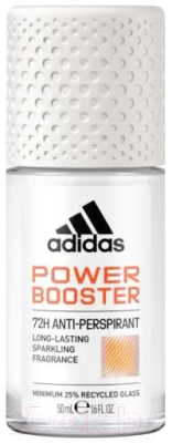 Антиперспирант шариковый Adidas Power Booster для женщин 72ч (50мл)