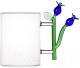 Кружка Ichendorf Milano Botanica 09354033 (синий цветок) - 