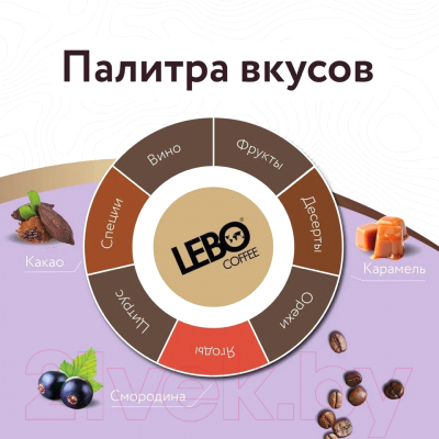 Кофе в дрип-пакете Lebo Колумбия арабика молотый (10.5гx6шт)