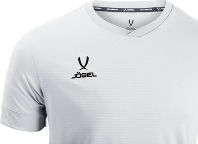 Футболка игровая футбольная Jogel Division PerFormDRY Union Jersey  (YM, белый/белый)