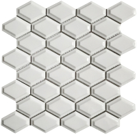 Мозаика Jenru Rhombus White Glossy (286x286) - 