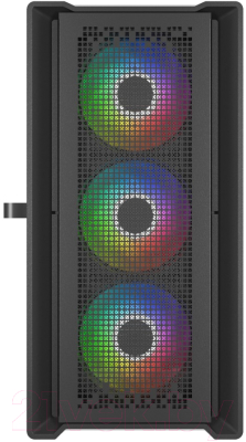 Изображение товара Корпус для компьютера Powercase ByteFlow Micro Black Tempered Glass / CAMBFB-A4