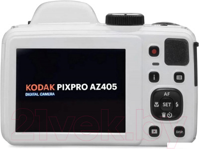 Зеркальный фотоаппарат Kodak AZ405WH (белый)
